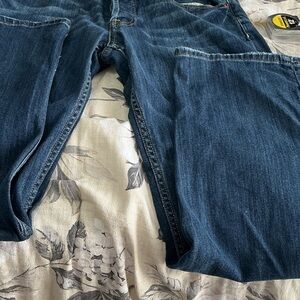 Lucky Brand Dark Blue Straight Leg Jeans